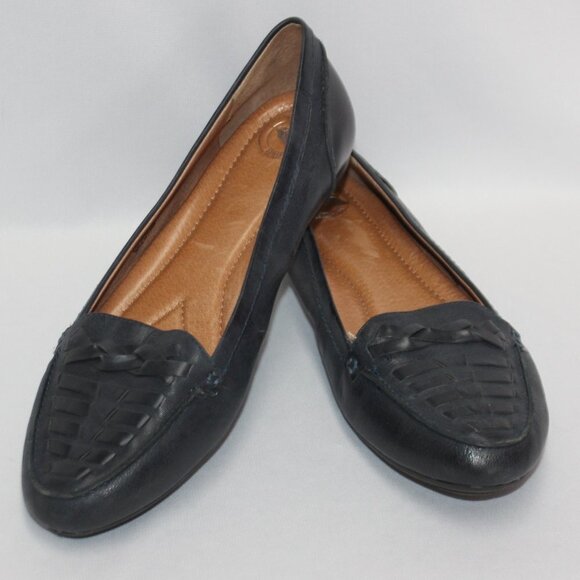 Nurture by Lamaze Shoes - Nurture Women's Black Leather Loafers